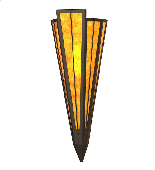 Meyda Tiffany 255605 One Light Wall Sconce, Oil Rubbed Bronze