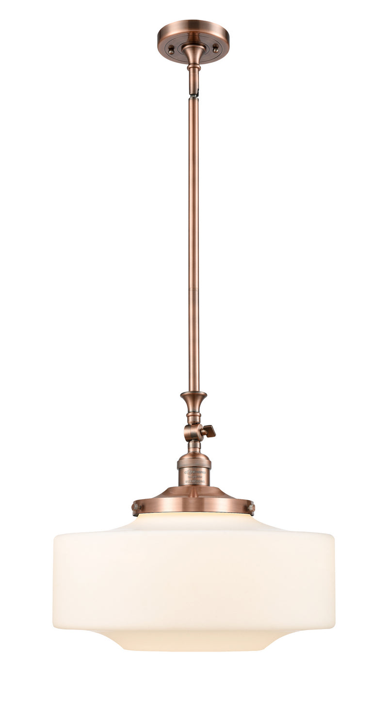Innovations 206-AC-G691-16-LED LED Mini Pendant, Antique Copper