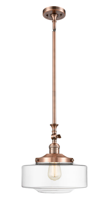 Innovations 206-AC-G692-12 One Light Mini Pendant, Antique Copper