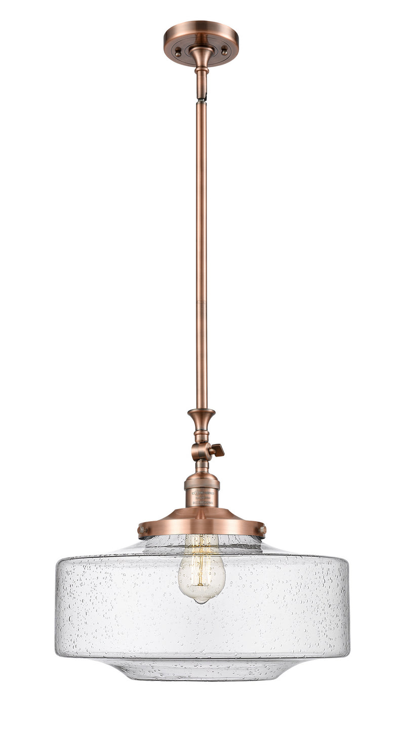 Innovations 206-AC-G694-16-LED LED Mini Pendant, Antique Copper