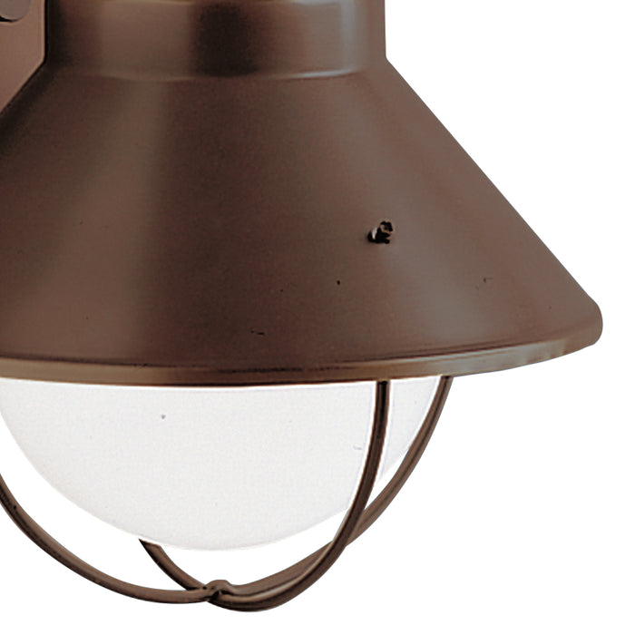 Kichler 9022OZ One Light Outdoor Wall Mount, Olde Bronze