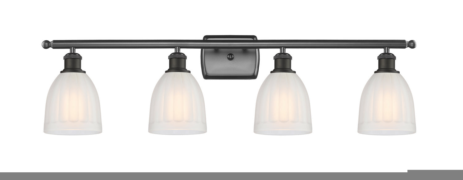 Innovations 516-4W-OB-G441 Four Light Bath Vanity, Oil Rubbed Bronze