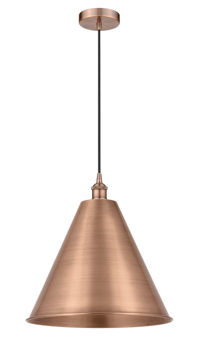 Innovations 616-1P-AC-MBC-16-AC One Light Mini Pendant, Antique Copper