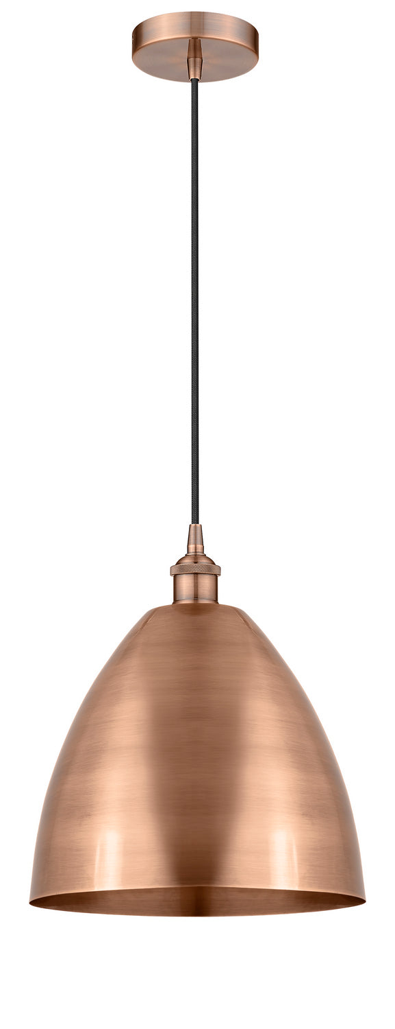 Innovations 616-1P-AC-MBD-12-AC One Light Mini Pendant, Antique Copper