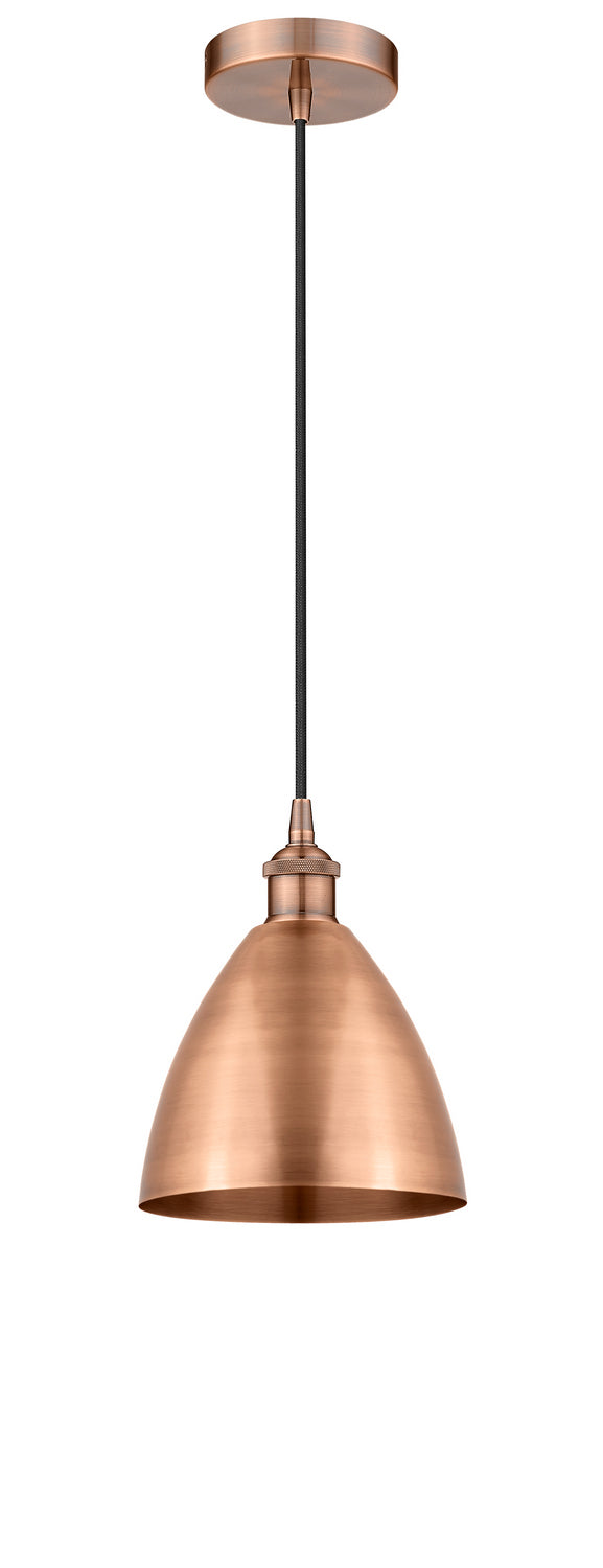 Innovations 616-1P-AC-MBD-75-AC-LED LED Mini Pendant, Antique Copper
