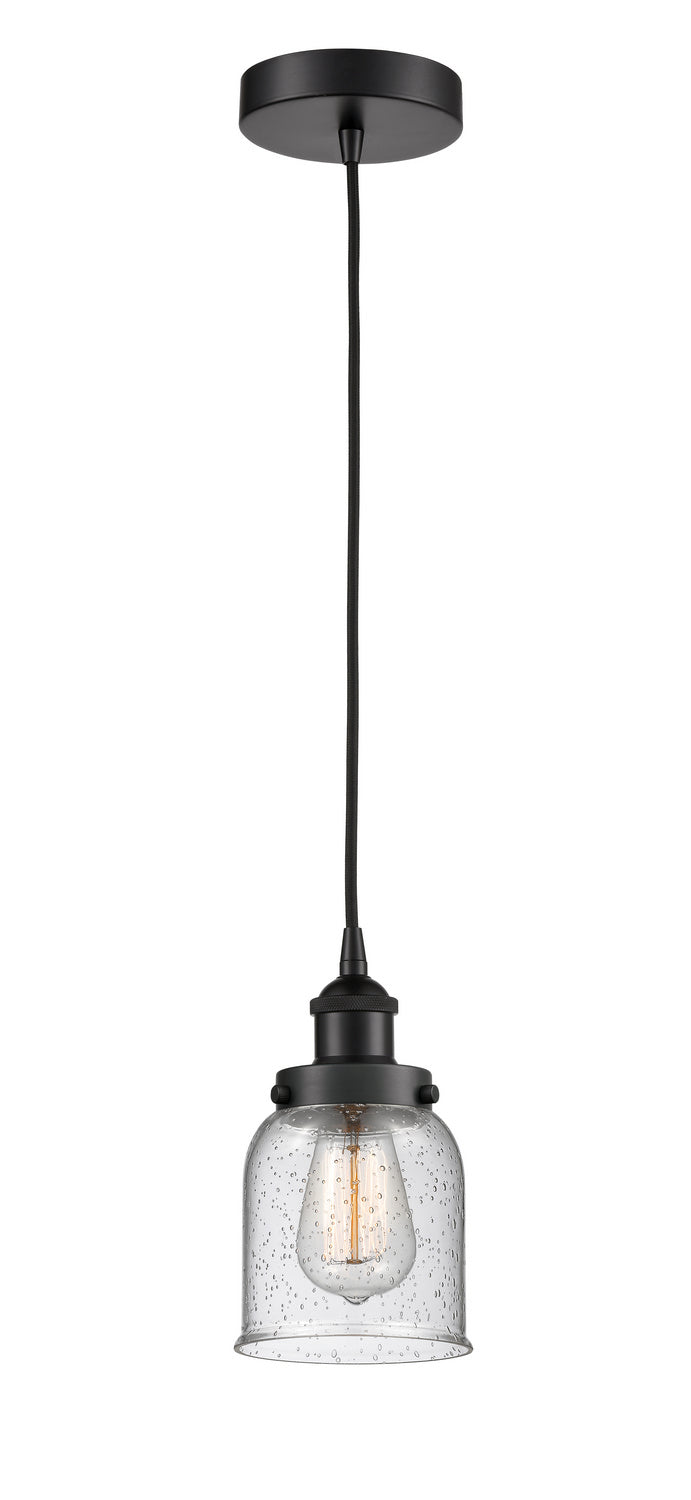 Innovations 616-1PH-BK-G54 One Light Mini Pendant, Matte Black