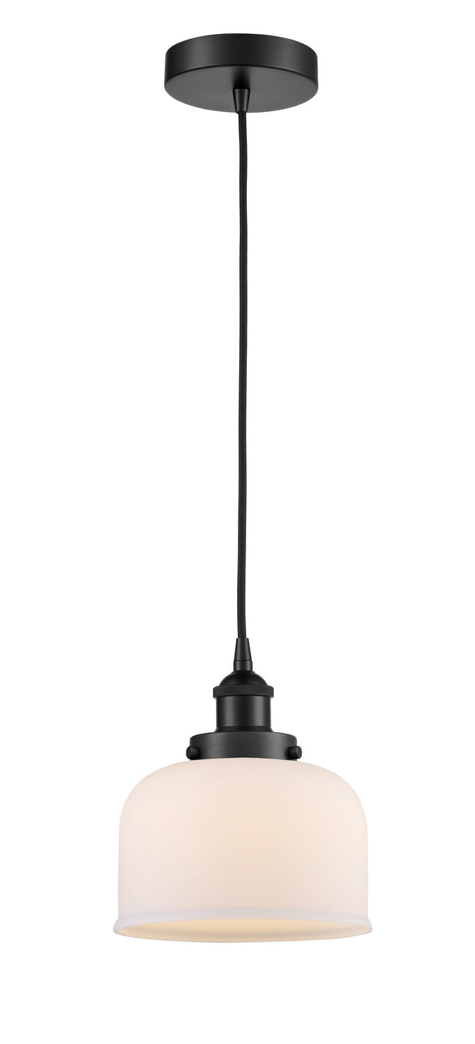 Innovations 616-1PH-BK-G71 One Light Mini Pendant, Matte Black