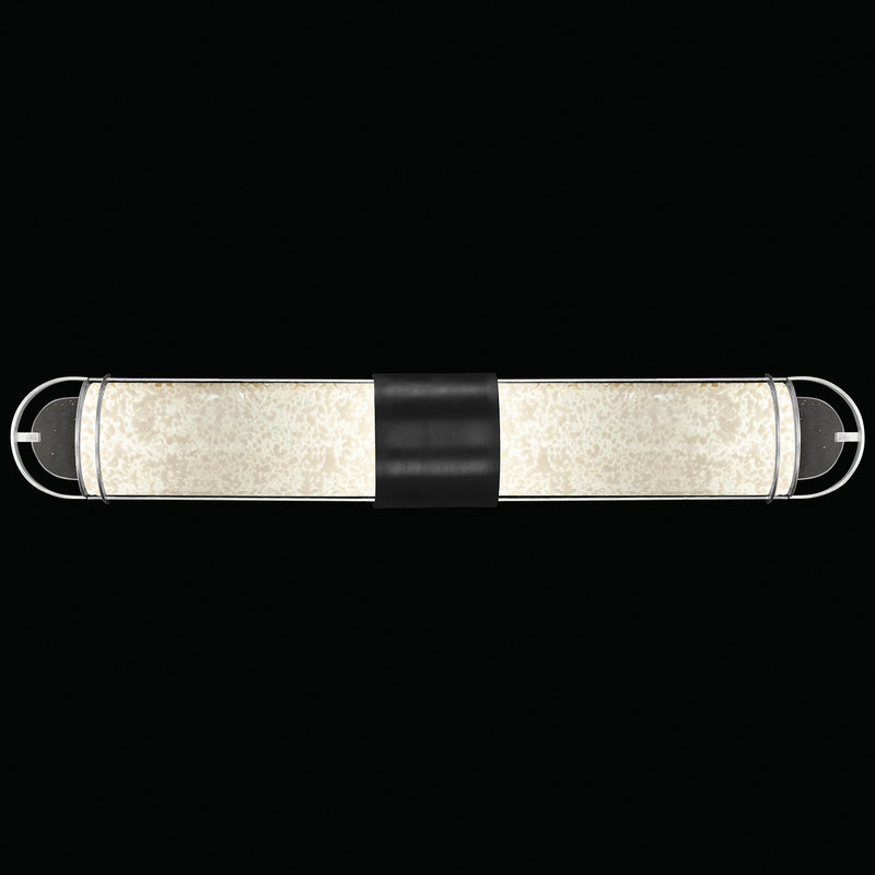 Fine Art 915050-12ST LED Bath Bar, Black/Silver