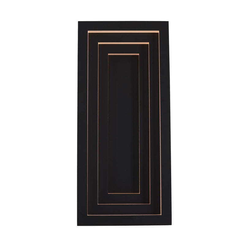 Kalco 401921MB LED Outdoor Wall Sconce, Matte Black