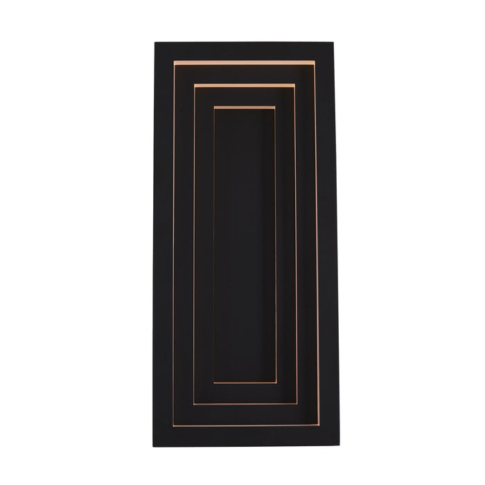Kalco 401921MB LED Outdoor Wall Sconce, Matte Black