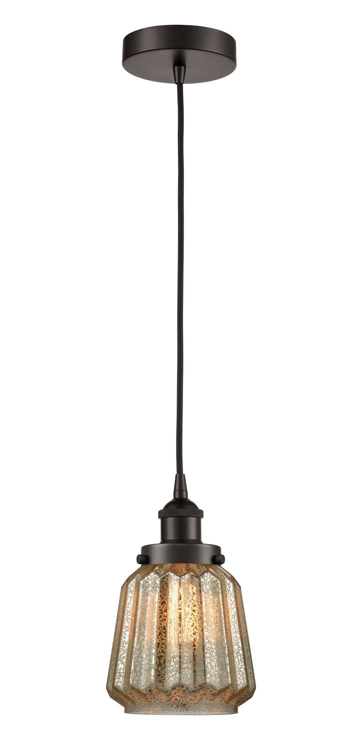Innovations 616-1PH-OB-G146 One Light Mini Pendant, Oil Rubbed Bronze