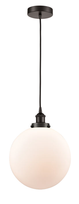 Innovations 616-1PH-OB-G201-12 One Light Mini Pendant, Oil Rubbed Bronze