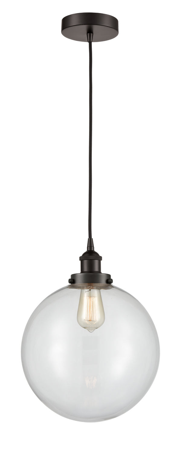 Innovations 616-1PH-OB-G202-12 One Light Mini Pendant, Oil Rubbed Bronze