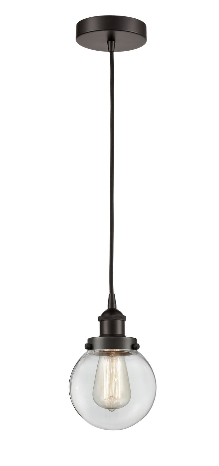 Innovations 616-1PH-OB-G202-6-LED LED Mini Pendant, Oil Rubbed Bronze