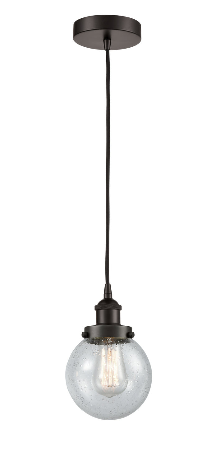 Innovations 616-1PH-OB-G204-6-LED LED Mini Pendant, Oil Rubbed Bronze