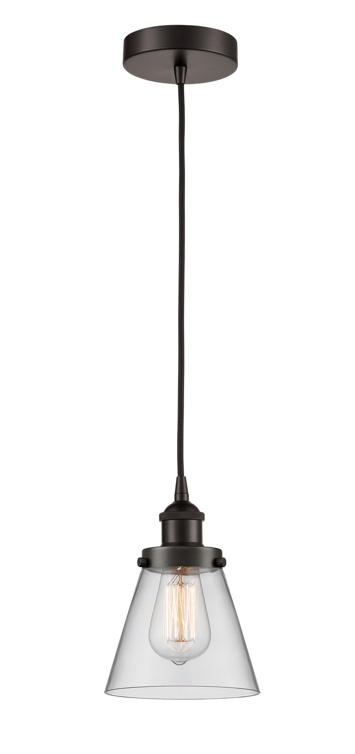 Innovations 616-1PH-OB-G62 One Light Mini Pendant, Oil Rubbed Bronze