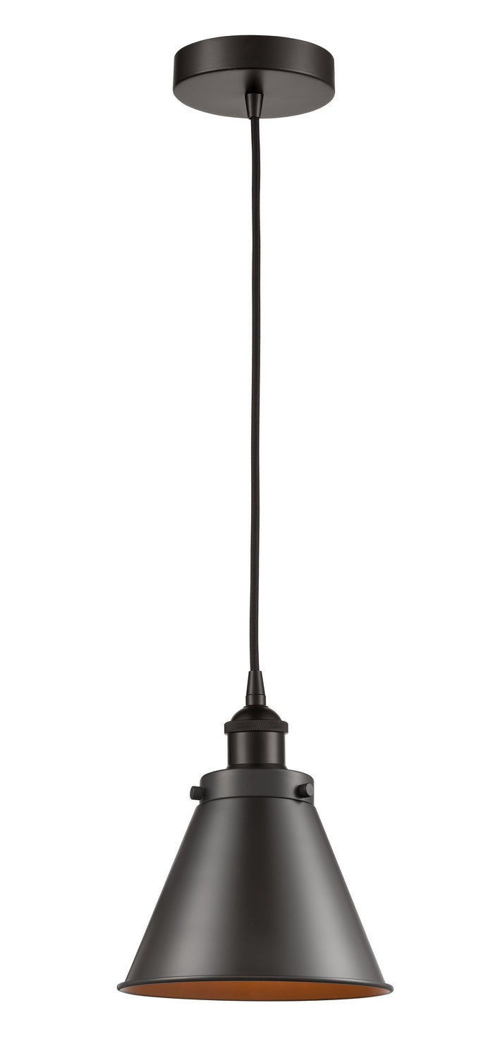 Innovations 616-1PH-OB-M13-OB One Light Mini Pendant, Oil Rubbed Bronze