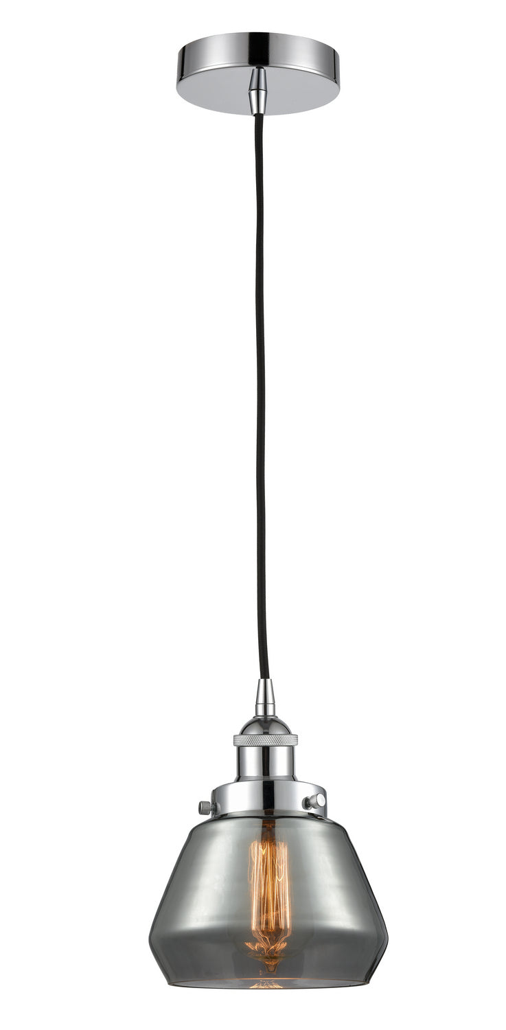 Innovations 616-1PH-PC-G173 One Light Mini Pendant, Polished Chrome