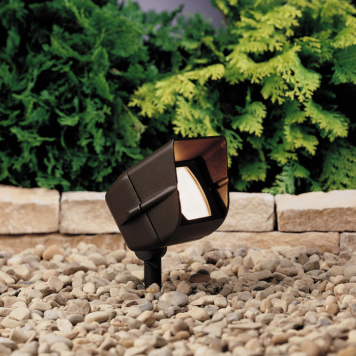 Kichler 15396AZT One Light Accent, Textured Architectural Bronze