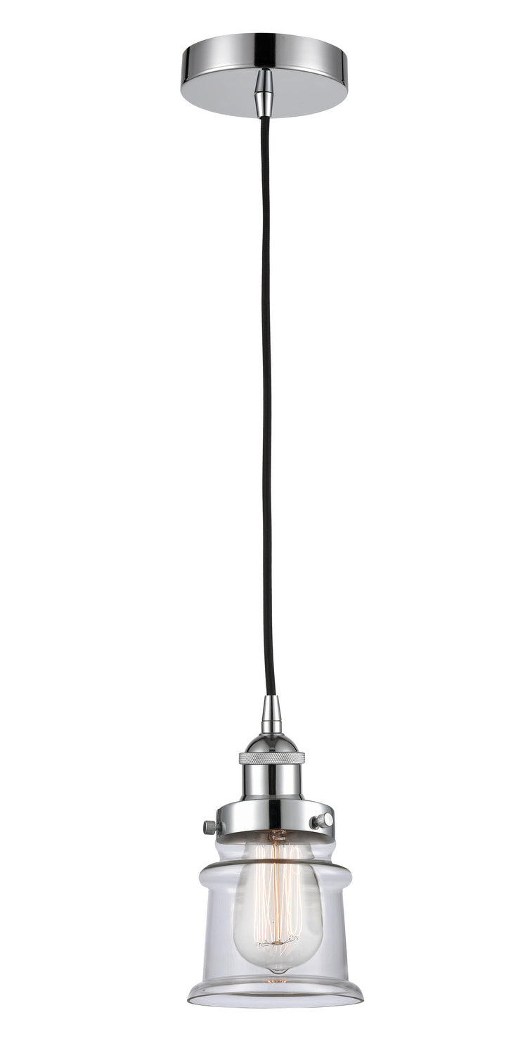 Innovations 616-1PH-PC-G182S One Light Mini Pendant, Polished Chrome