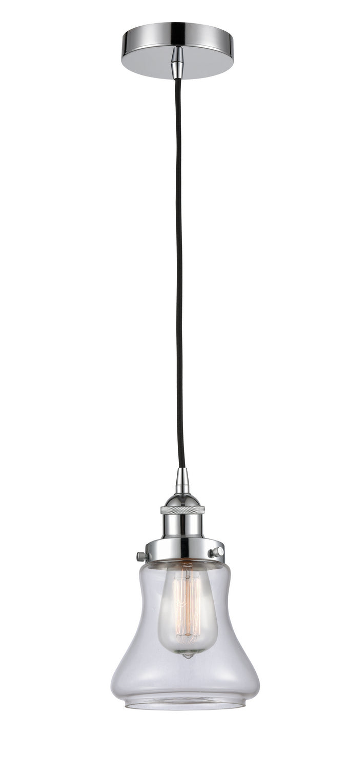 Innovations 616-1PH-PC-G192 One Light Mini Pendant, Polished Chrome