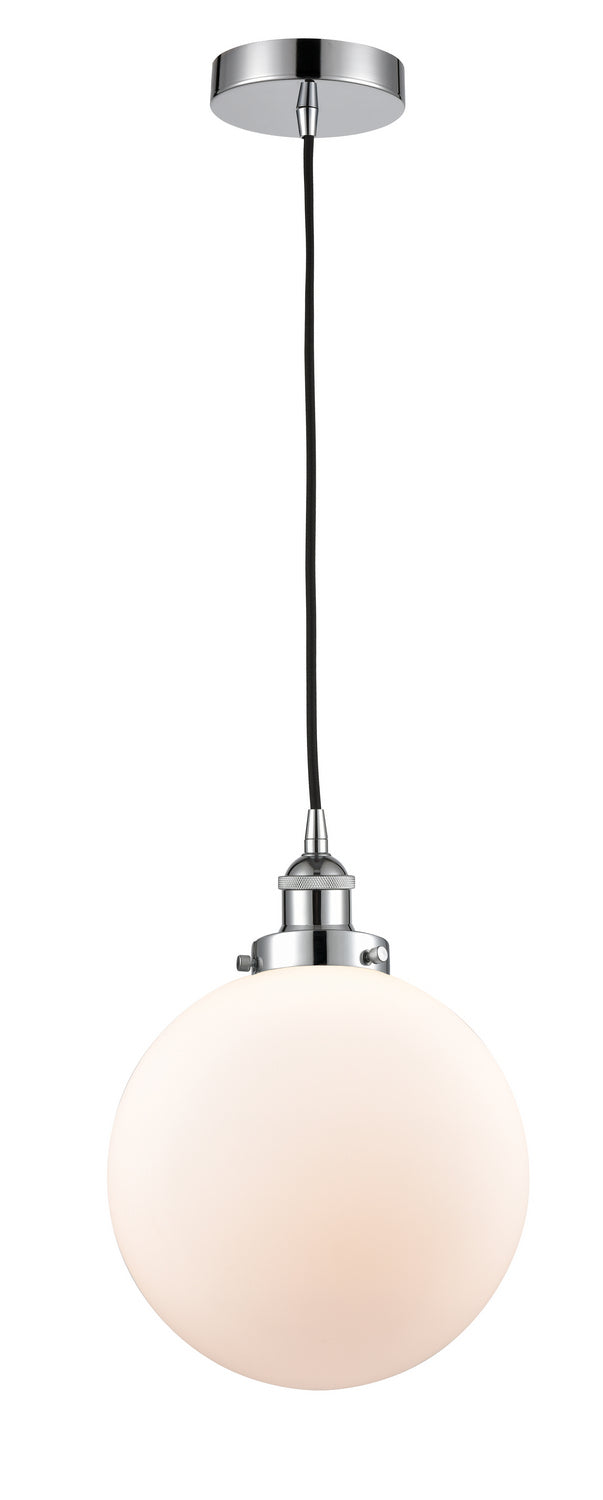 Innovations 616-1PH-PC-G201-10 One Light Mini Pendant, Polished Chrome