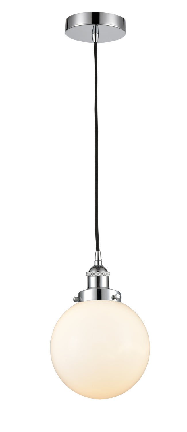 Innovations 616-1PH-PC-G201-8 One Light Mini Pendant, Polished Chrome