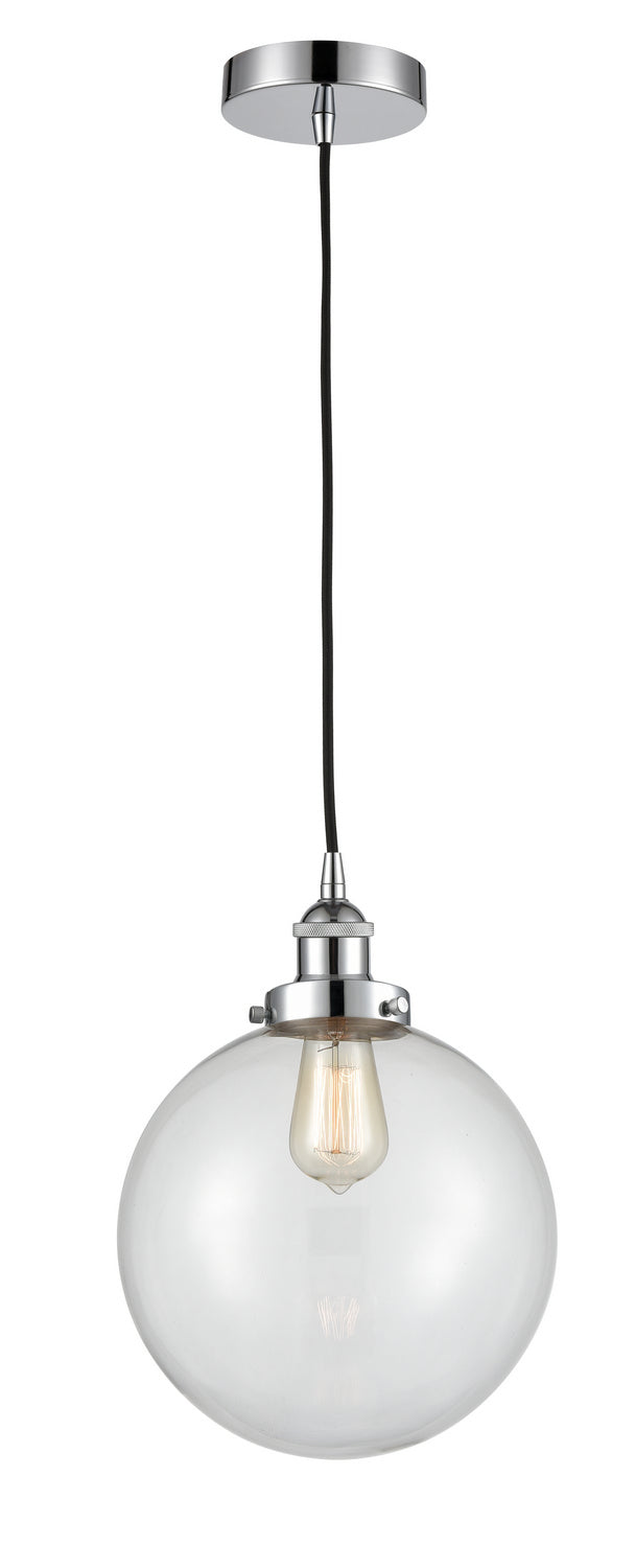 Innovations 616-1PH-PC-G202-10 One Light Mini Pendant, Polished Chrome