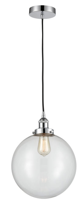 Innovations 616-1PH-PC-G202-12 One Light Mini Pendant, Polished Chrome