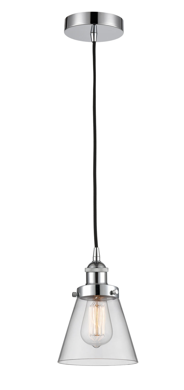 Innovations 616-1PH-PC-G62 One Light Mini Pendant, Polished Chrome