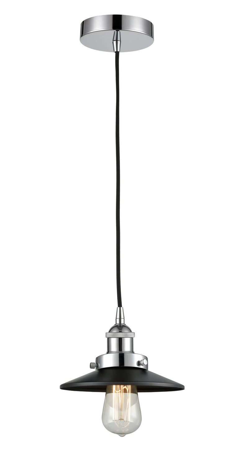 Innovations 616-1PH-PC-M6-BK-LED LED Mini Pendant, Polished Chrome