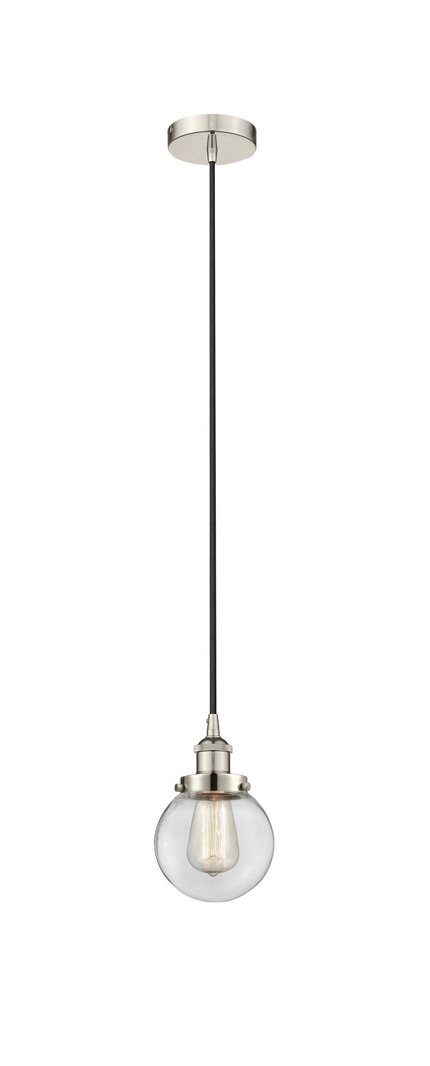 Innovations 616-1PH-PN-G202-6-LED LED Mini Pendant, Polished Nickel