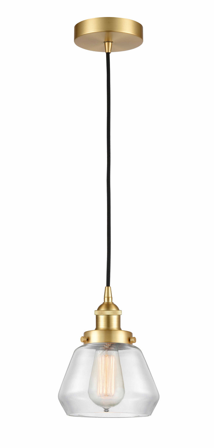 Innovations 616-1PH-SG-G172 One Light Mini Pendant, Satin Gold