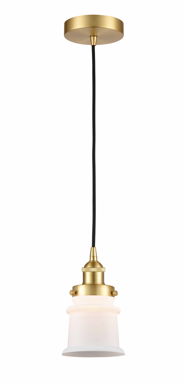 Innovations 616-1PH-SG-G181S One Light Mini Pendant, Satin Gold