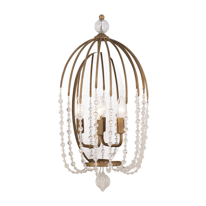 Varaluz 343W02HG Two Light Wall Sconce, Havana Gold