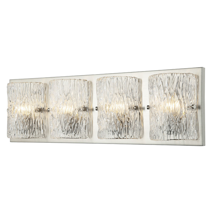 Varaluz 376B04BN Four Light Bath, Brushed Nickel
