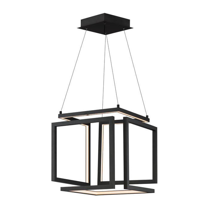 ET2 E21262-BK LED Pendant, Black