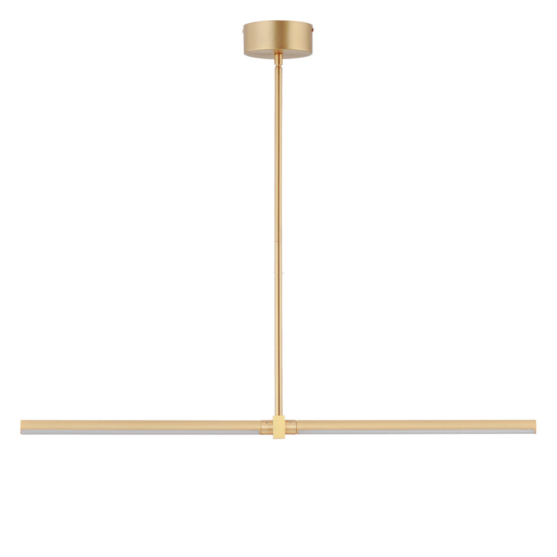 ET2 E21355-GLD LED Linear Pendant, Gold