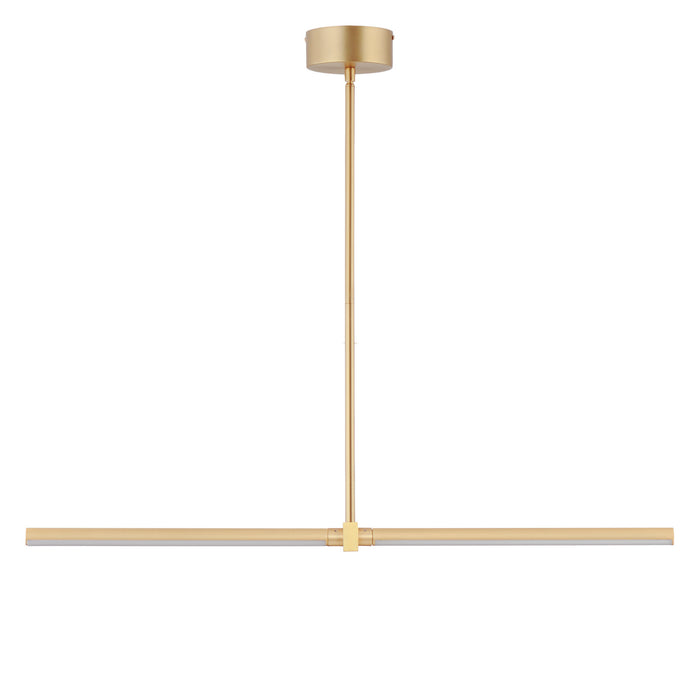 ET2 E21355-GLD LED Linear Pendant, Gold