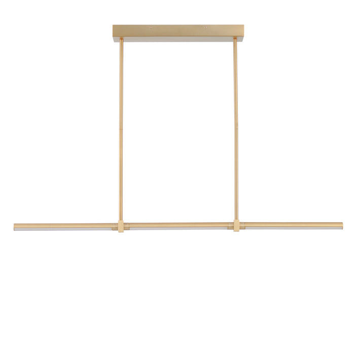 ET2 E21357-GLD LED Linear Pendant, Gold