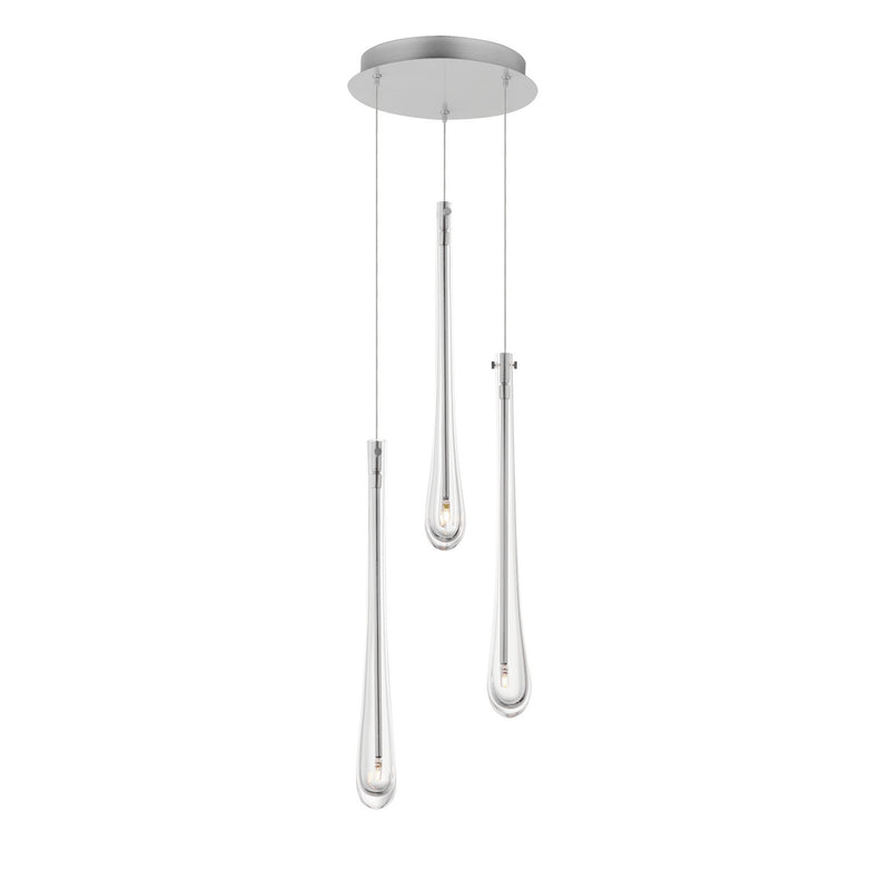 ET2 E24213-122SN LED Pendant, Satin Nickel