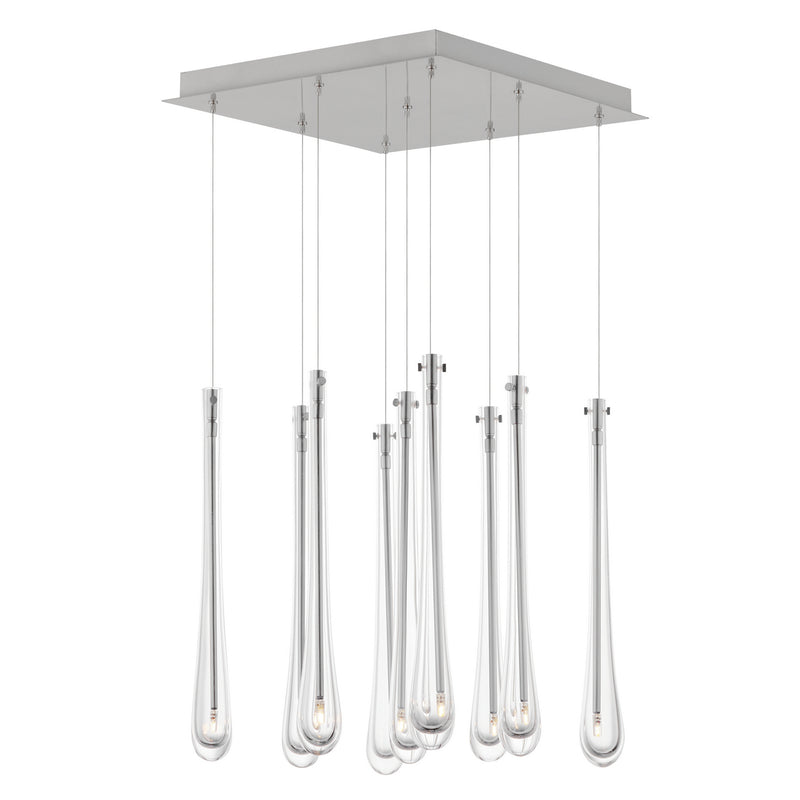 ET2 E24217-122SN LED Pendant, Satin Nickel