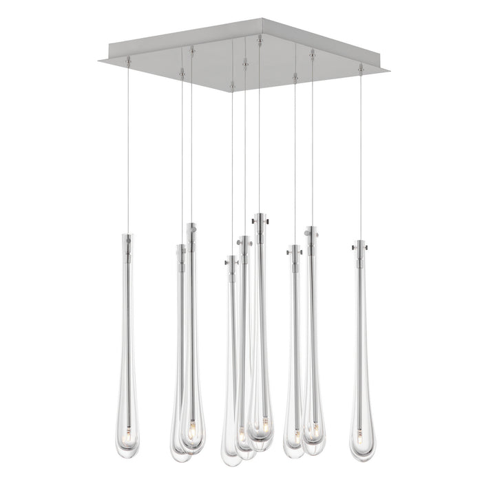 ET2 E24217-122SN LED Pendant, Satin Nickel