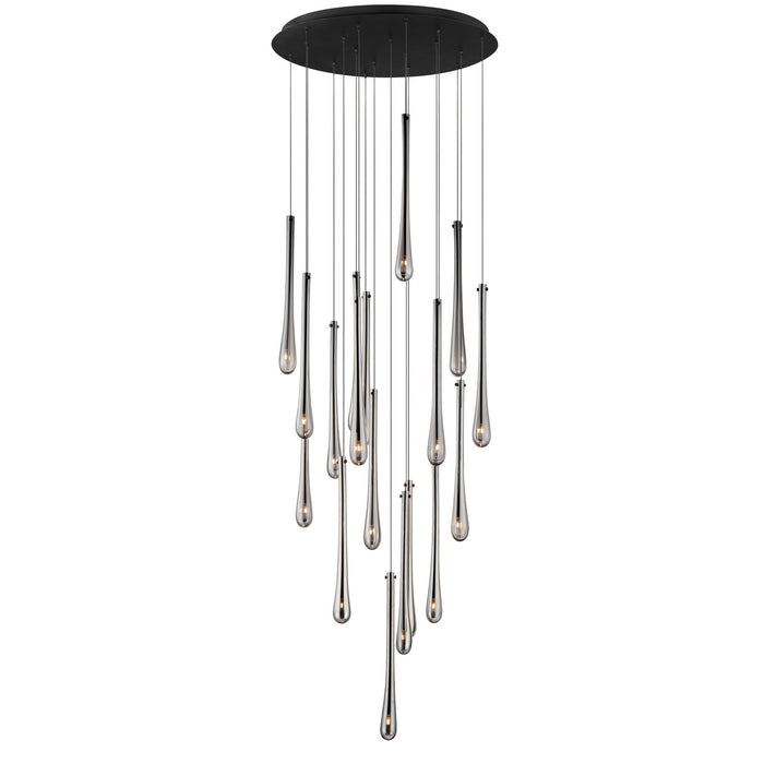 ET2 E24219-138BK LED Pendant, Black