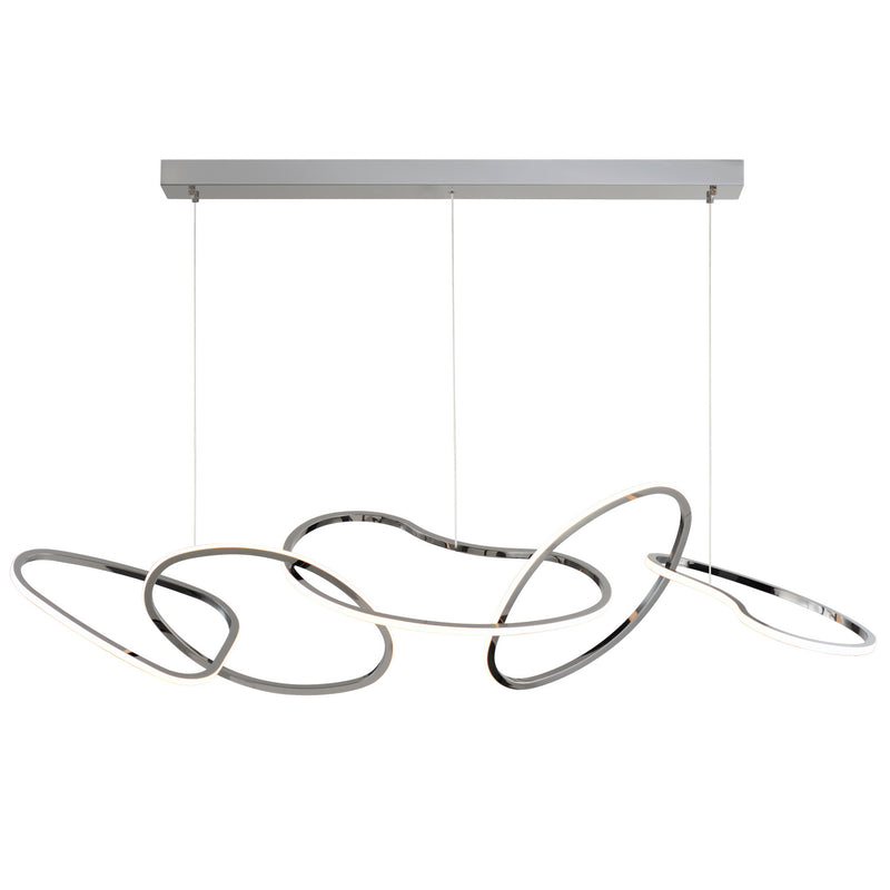 ET2 E24616-BC LED Pendant, Black Chrome