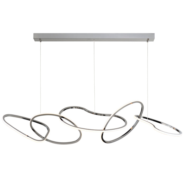 ET2 E24616-BC LED Pendant, Black Chrome