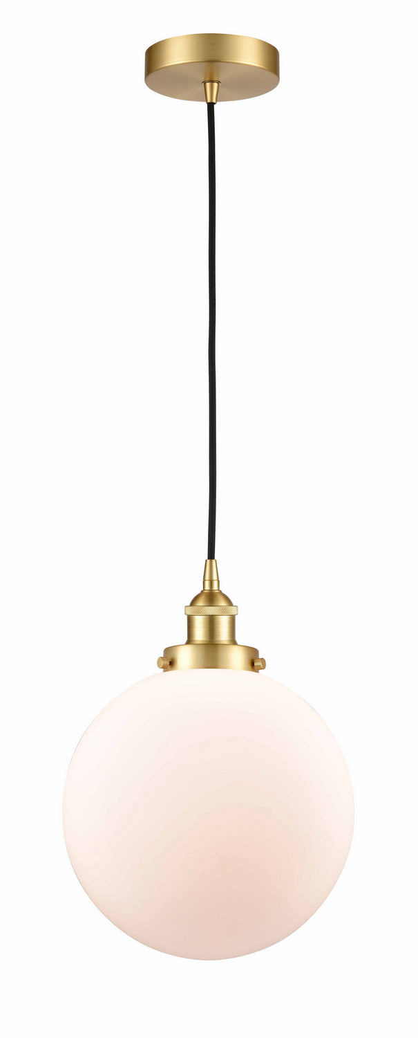 Innovations 616-1PH-SG-G201-10 One Light Mini Pendant, Satin Gold