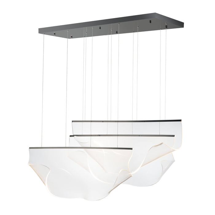 ET2 E24873-133BGM LED Pendant, Brushed Gunmetal