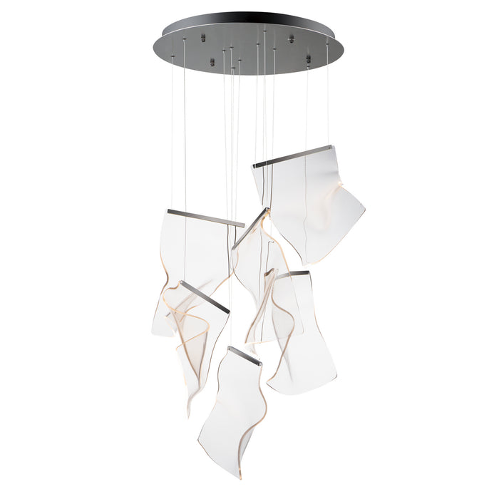 ET2 E24875-133BGM LED Pendant, Brushed Gunmetal