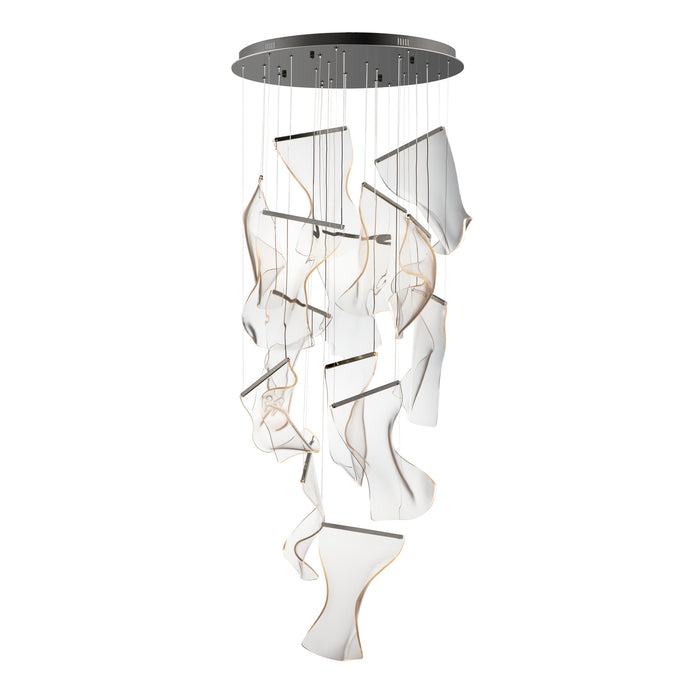 ET2 E24877-133BGM LED Pendant, Brushed Gunmetal